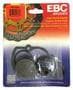 EBC Brakes Carbon X Series Rear Brake Pads Set