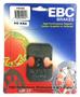 EBC Brakes Organic FA Series Rear Organic Brake Pads Set