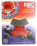 EBC Brakes Carbon X Series Rear Brake Pads Set