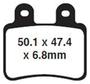 EBC Brakes Carbon X Series Brake Pads
