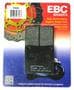 EBC Brakes Organic FA Series Rear Organic Brake Pads Set