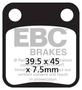 EBC Brakes Double-H Series Brake Pads Set