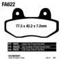 EBC Motorcycle Front Brake Pads Set