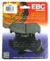 EBC Brakes Organic FA Series Organic Brake Pads Set
