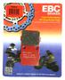 EBC Brakes Carbon X Series Organic Brake Pads Set