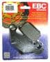 EBC Brakes Organic FA Series Organic Brake Pads Set