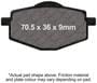 EBC Brakes SFA Series Front Brake Pads Set