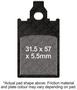 EBC Brakes SFA Series Front Brake Pads