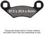 EBC Brakes SXR Series Front Brake Pads