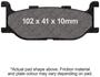EBC Brakes SFAHH Series Front Brake Pads Set