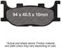 EBC Brakes SFAHH Series Front Brake Pads Set