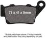 EBC Brakes MXS Series Rear Brake Pads Set