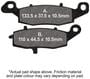 EBC Motorcycle Brake Pads Set