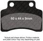 EBC Brakes SFA Series Front Brake Pads