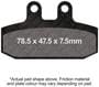 EBC Brakes SFAHH Series Front Brake Pads Set