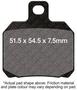 EBC Brakes SFAHH Series Brake Pads Set