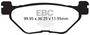 EBC Brakes SFAHH Series Rear Brake Pads Set