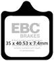 EBC Motorcycle Front Brake Pads Set