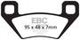 EBC Brakes SXR Series Front Brake Pads