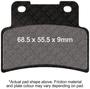 EBC Brakes SFAHH Series Front Brake Pads Set