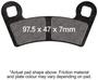 EBC Brakes SXR Series Front Brake Pads
