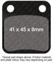 EBC Brakes MXS Series Brake Pads Set