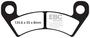 EBC Brakes SXR Series Front Organic Brake Pads