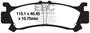 EBC Brakes SXR Series Brake Pads