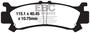 EBC Brakes SXR Series Brake Pads