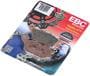 EBC Brakes Double-H Series Rear Metallic Brake Pads Set