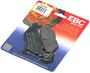 EBC Motorcycle Rear Organic Brake Pads Set