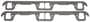 Edelbrock Composite Exhaust Manifold Gasket Set