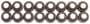 Edelbrock Fluoroelastomer (FPM) Positive Valve Stem Oil Seal Kit