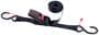 Erickson Manufacturing Soft Grip Ratchet Straps/Hooks with Cap Lock