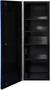 Extreme Tools Black, Blue Side Locker