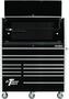 Extreme Tools 13 -Drawer Black Hutch Roller Combo