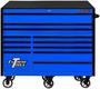 Extreme Tools 12 -Drawer Black, Blue Roller Cabinet