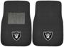 FANMATS Multi-Color Las Vegas Raiders Carpet Floor Mat Set