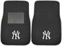 FANMATS Multi-Color New York Yankees Carpet Floor Mat Set