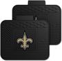 FANMATS Black New Orleans Saints Vinyl Cargo Mat