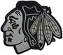 FANMATS Chicago Blackhawks Black, Chrome Emblem