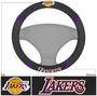FANMATS Steering Wheel Cover Black