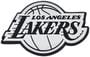 FANMATS Los Angeles Lakers Black, Chrome Emblem