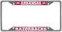 FANMATS University Of Arkansas License Plate Frame