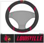 FANMATS Steering Wheel Cover Black