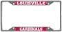 FANMATS University Of Louisville License Plate Frame
