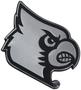 FANMATS University Of Louisville Black, Chrome Emblem