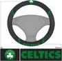 FANMATS Steering Wheel Cover Black