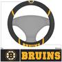 FANMATS Steering Wheel Cover Black