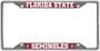 FANMATS Florida State University License Plate Frame